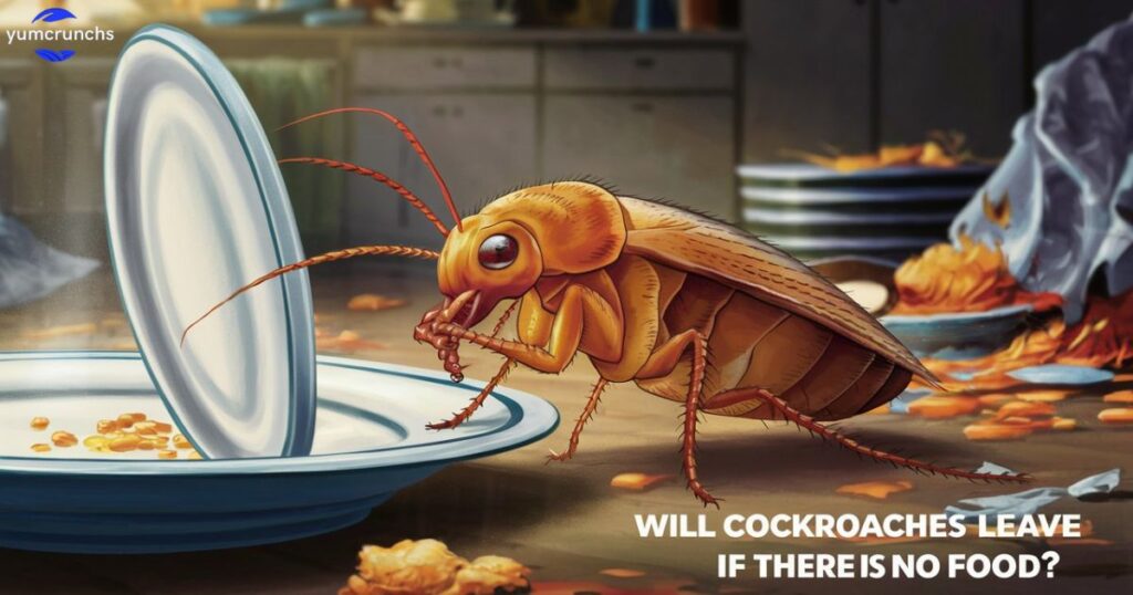 Will Cockroaches Leave If There Is No Food?