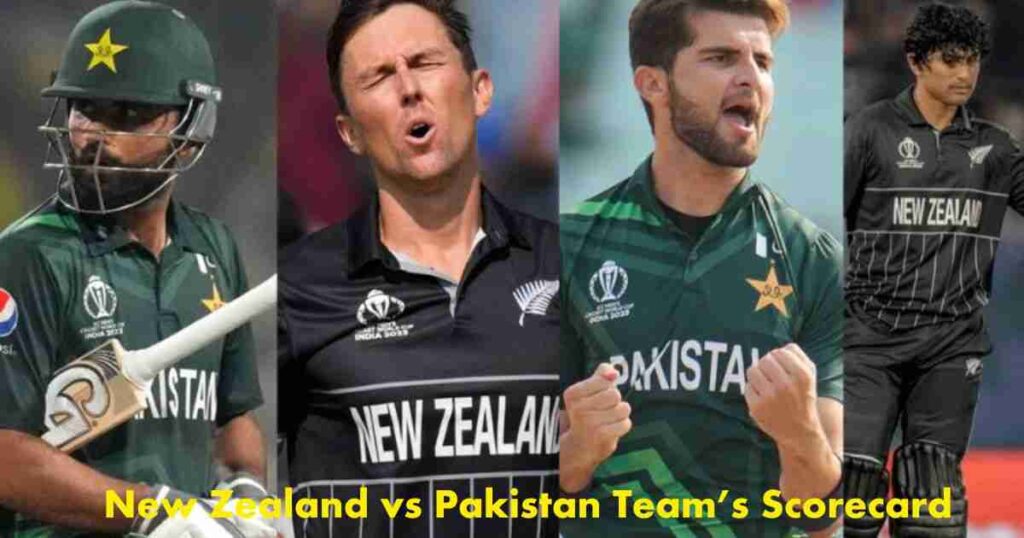 New zealand national cricket team vs pakistan national cricket team match scorecard