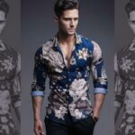 thesparkshop.in:product/flower-style-casual-men-shirt-long-sleeve-and-slim-fit-mens-clothes