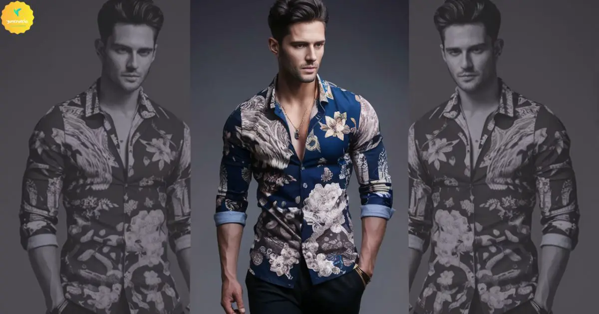 thesparkshop.in:product/flower-style-casual-men-shirt-long-sleeve-and-slim-fit-mens-clothes